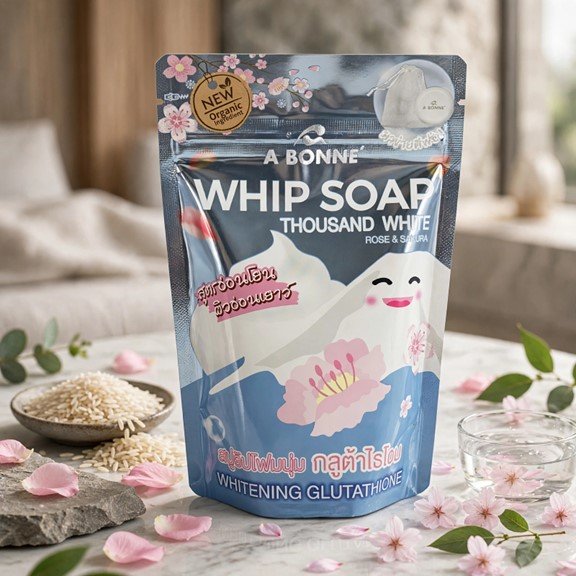 Abonne Whip Soap Thousand White