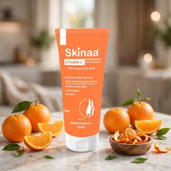 Skinaa Vitamin C & Hyaluronic Acid Brightening Face Wash